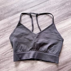 Gymshark Black Studio Seamless Sports Bra
